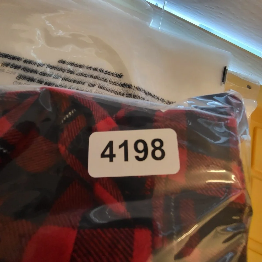 Atlanta Falcons Pajama Pants Mens XXL Red Black Plaid Sleepwear NFL Apparel